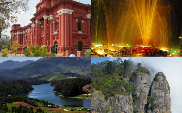 Bangalore Mysore Ooty Kodaikanal 7 Nights 8 Days
